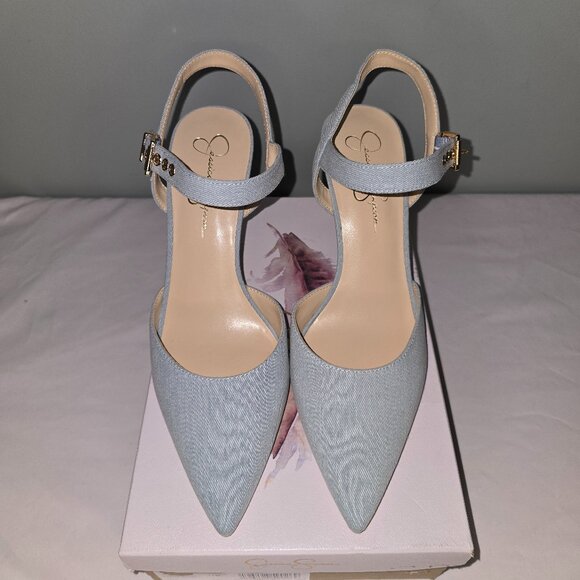 Jessica Simpson Miliny Pump, Lt Blue Denim, Women's Size 11M, New with Box - Picture 3 of 9